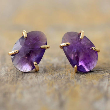 Faceted Labradorite Earrings-Your Soul Place